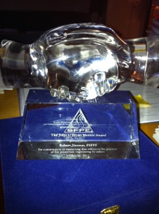 John L. Bryan Mentoring Award, SFPE, 2012